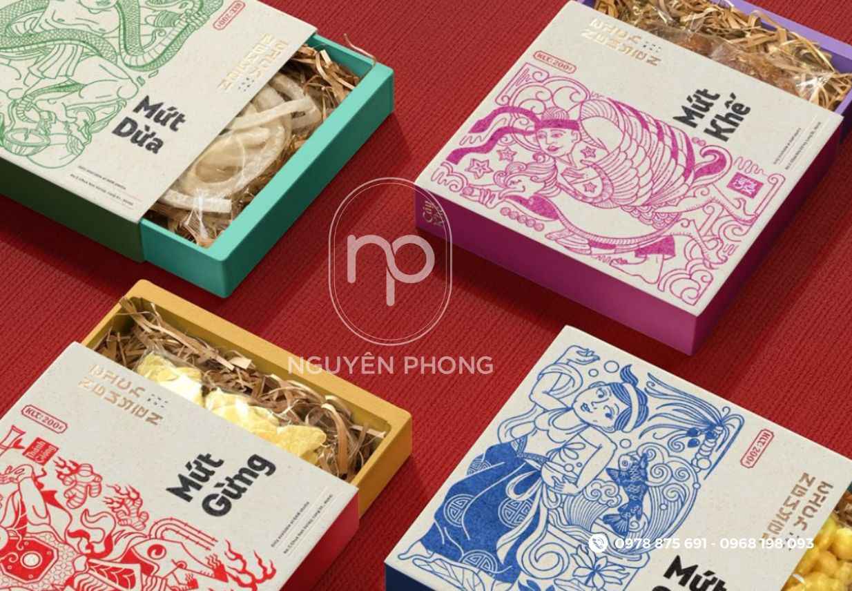 Mẫu hộp rút
